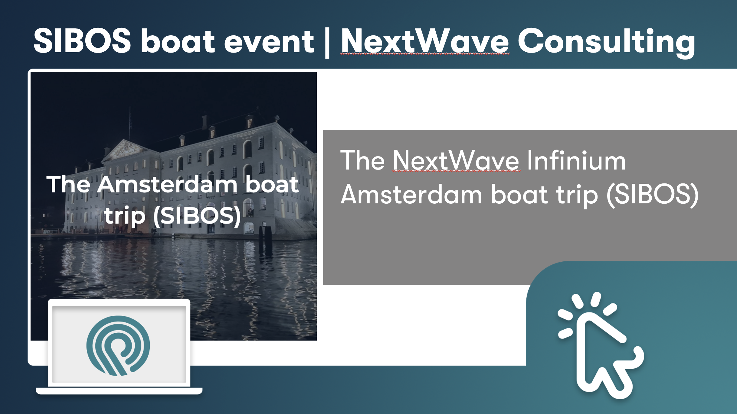 SIBOS boat event | NextWave Consulting