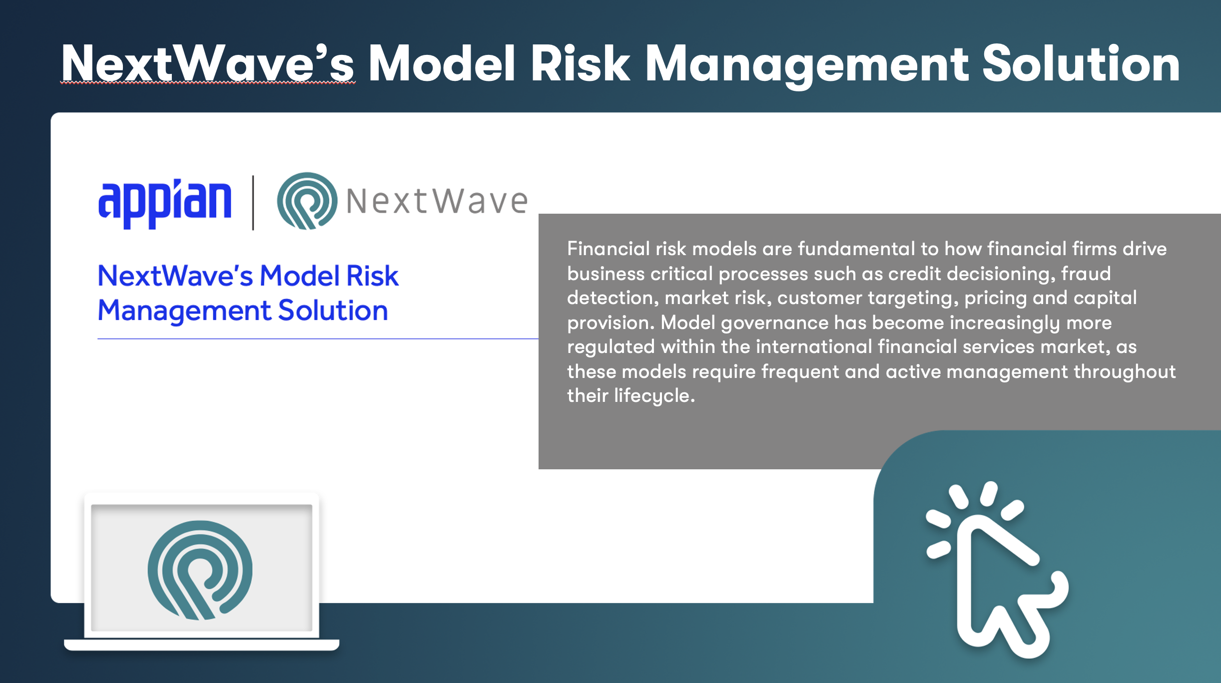 NextWave’s Model Risk Management Solution