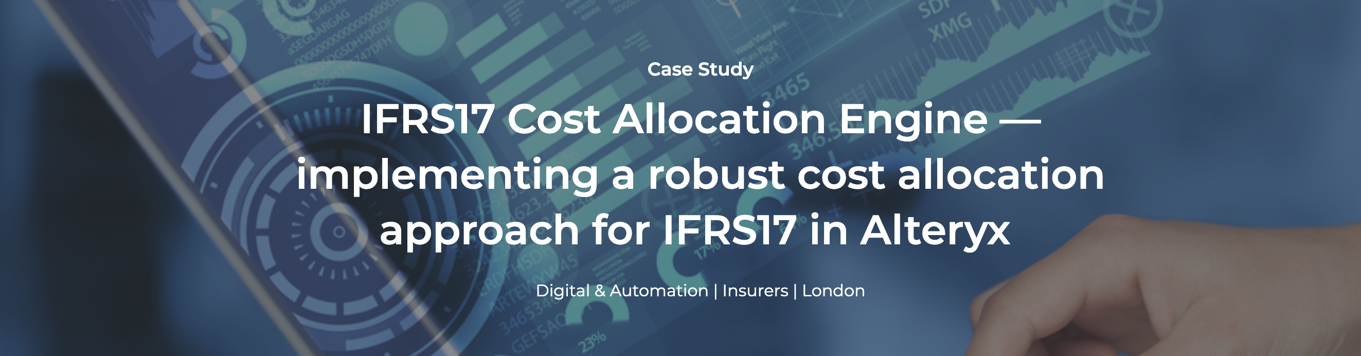 Digital Case study: Implementing a cost allocation approach in Alteryx