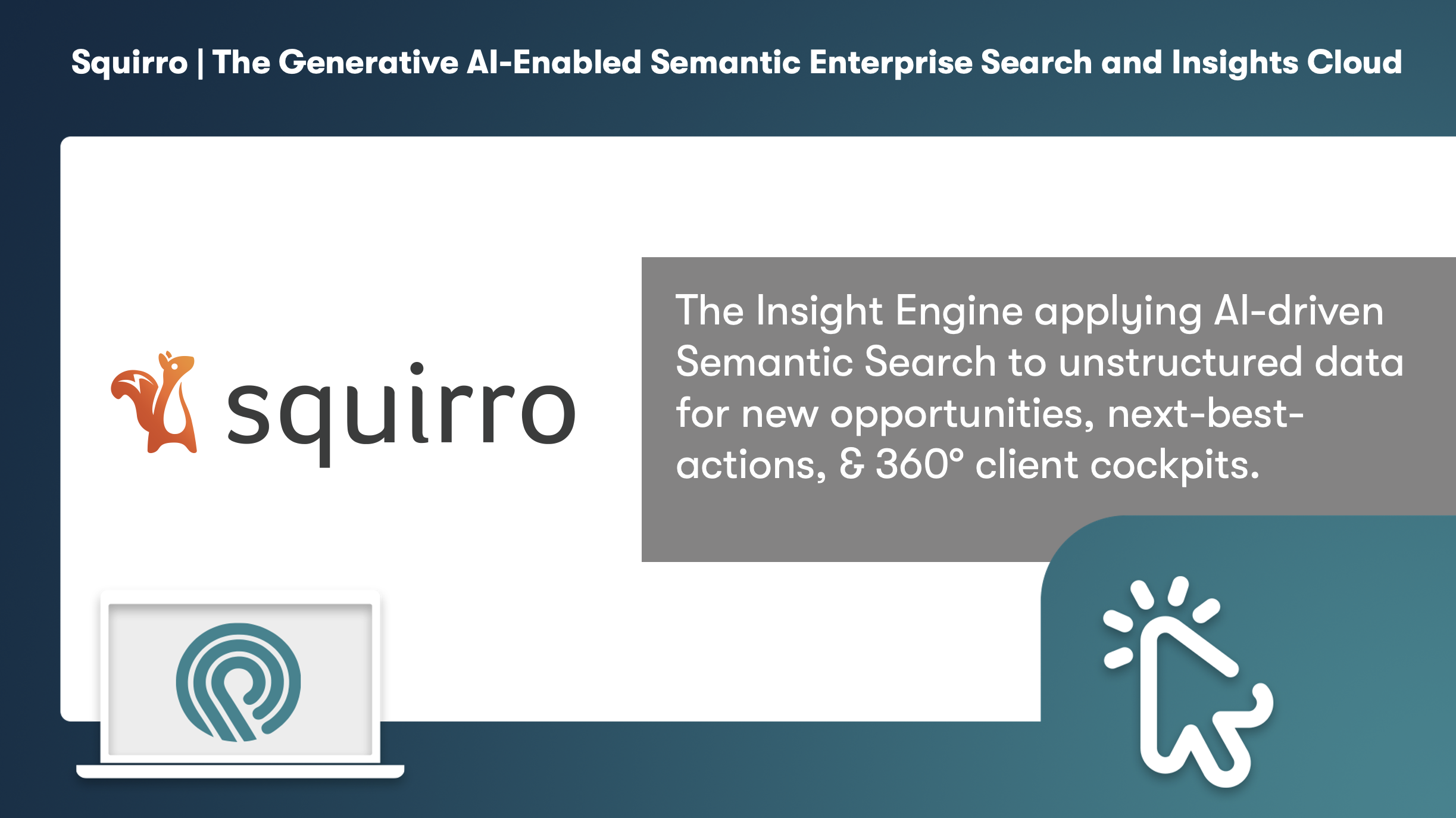 Squirro | The Generative AI-Enabled Semantic Enterprise Search and Insights Cloud