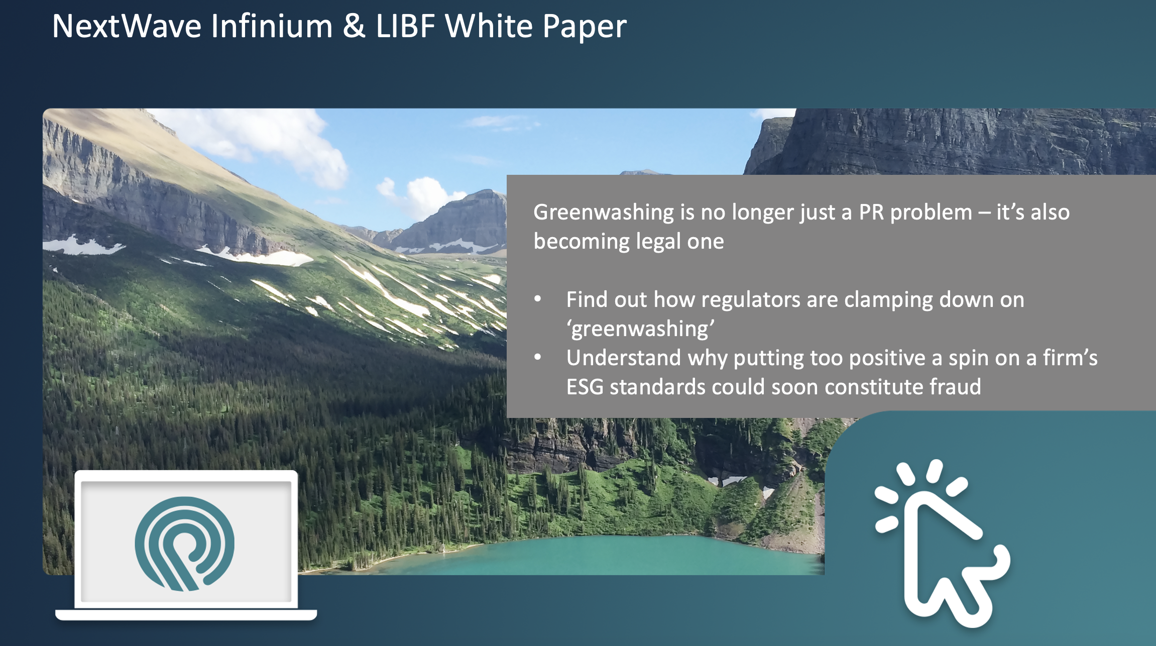 NextWave Infinium & LIBF White Paper – Greenwashing is no longer just a PR problem – it’s also becoming legal one
